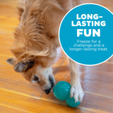 Interaktyvus ir skanėstais užpildomas žaislas šunims "Outward Hound Double-Tuff M Blue"