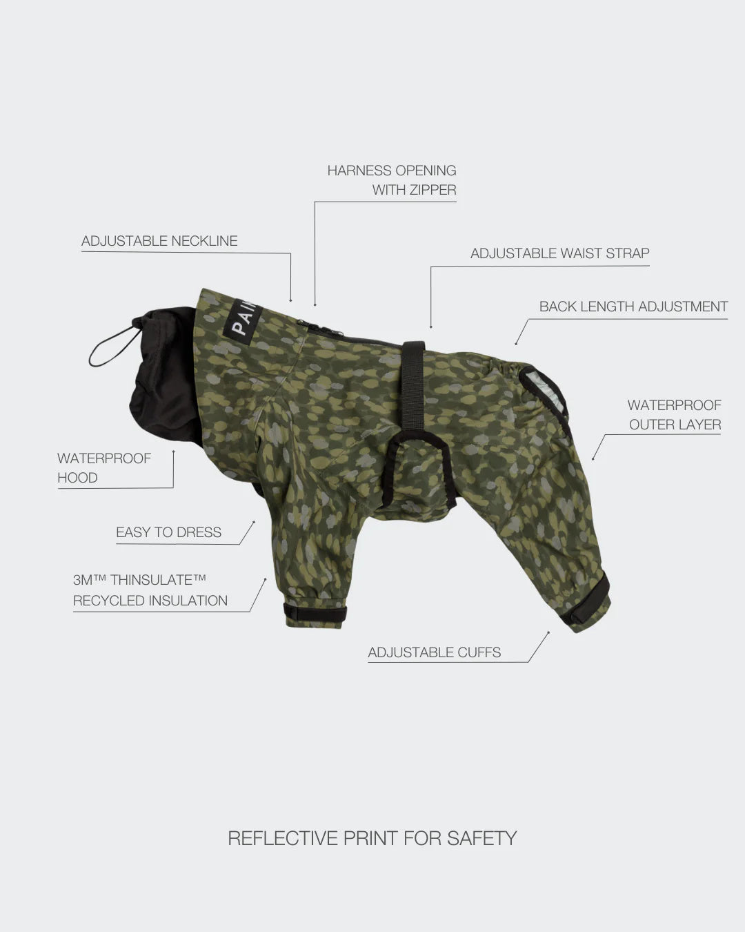 Kombinezonas PAIKKA Rain Suit