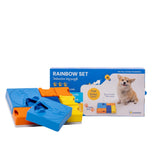 Pawzler Rainbow Set Puzzle for Dogs