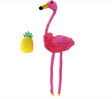 Žaislas "KONG Cat Tropics Flamingo 2in1"