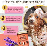 Šampūnas šunims - sudirgusiai odai "Natural Dog Company Soothing Itchy Skin Shampoo"