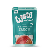 Wow Cat šlapias maistas suaugusioms katėms su tunu padaže