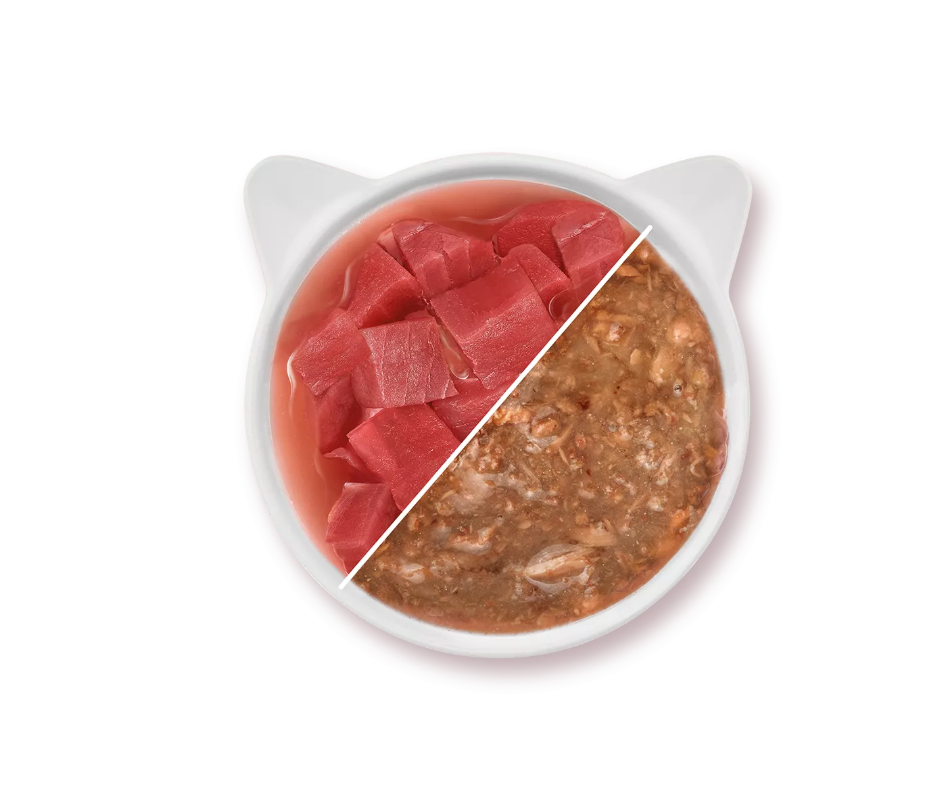 Wow Cat šlapias maistas suaugusioms katėms su tunu padaže