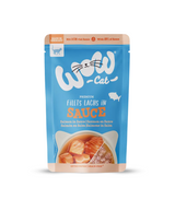 Wow Cat šlapias maistas suaugusioms katėms su lašiša padaže