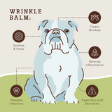 Balzamas raukšlėms "Natural Dog Company Wrinkle Balm"