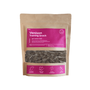 Vieno baltymo dresūros skanėstai šunims su elniena Buddy Venison Training Snacks