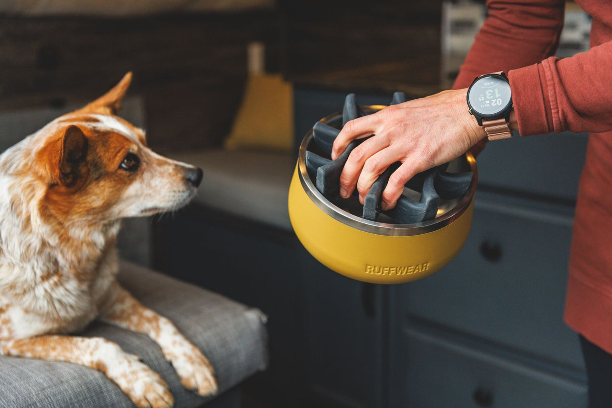 Silikoninis įdėklas dubenėliui lėtam valgymui "Ruffwear Basecamp Slow Feeder Insert"