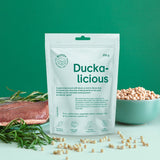 Pusiau drėgni skanėstai šunims su antiena ir rozmarinu Buddy Duckalicious