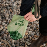 Perdirbto plastiko maišeliai šunų ekskrementams "Beco" (bekvapiai, 540 vnt.)