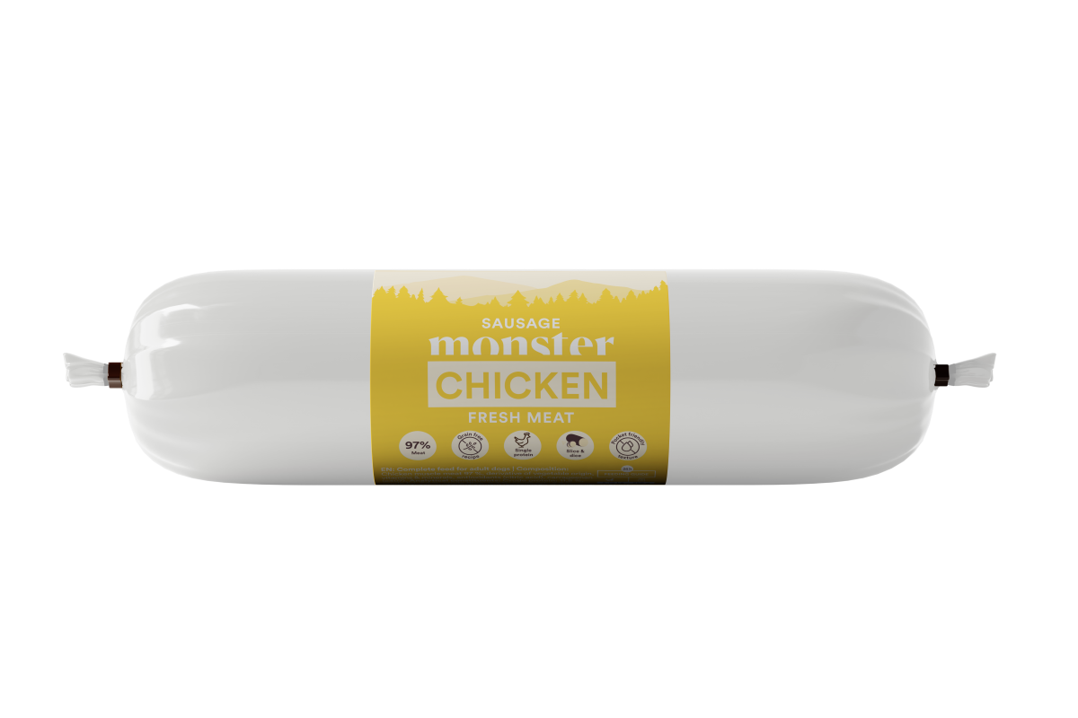 Monster vištienos dešra Dog Sausage Chicken